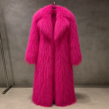 Load image into Gallery viewer, The Noelle Coat – Fuchsia Reverie Edition | The Muse Capsule