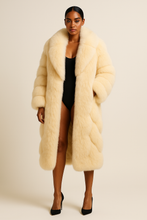 Load image into Gallery viewer, The Aurelia Coat – Ivoire Mist Edition | The Arrival Capsule