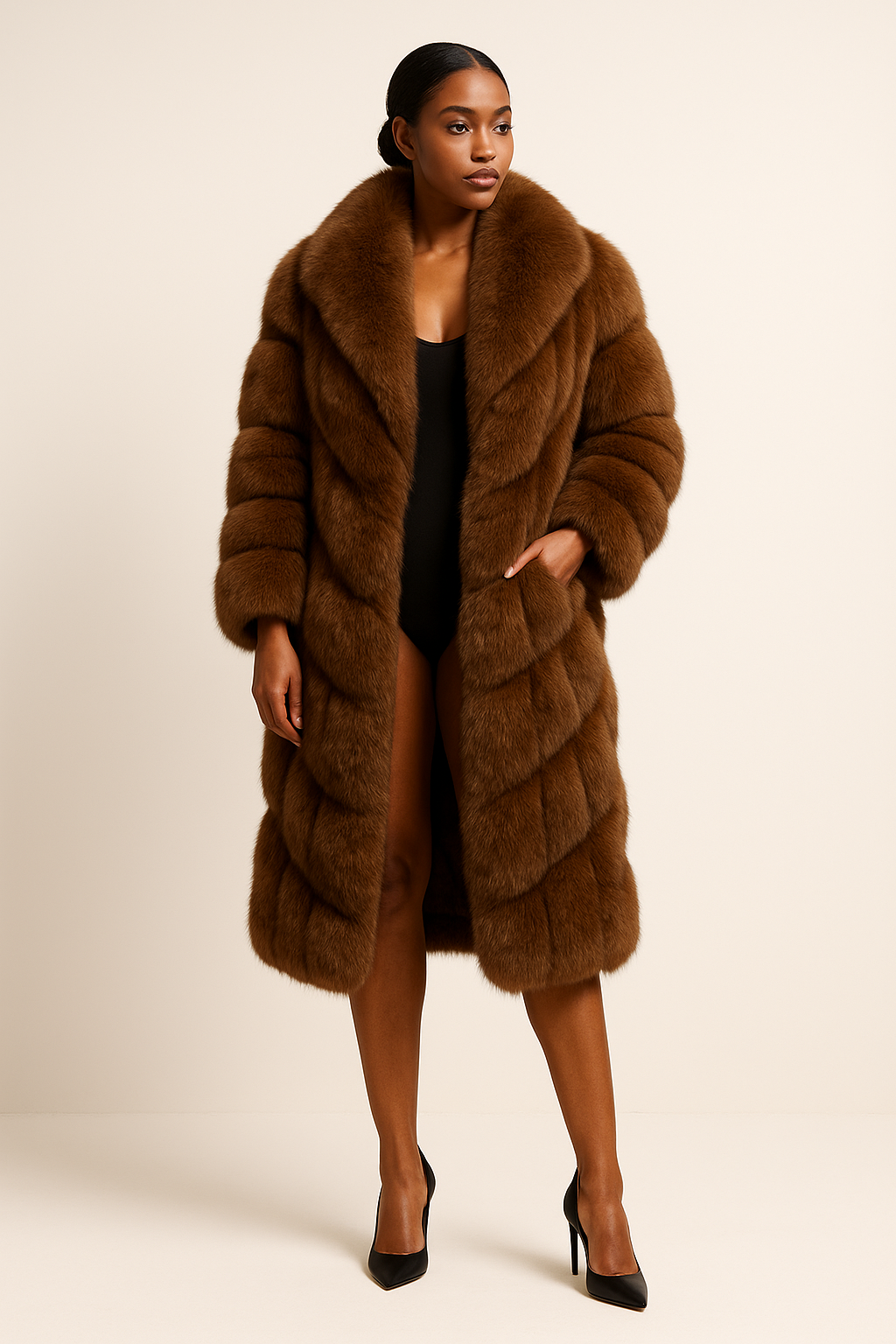The Aurelia Coat – Truffle Ember Edition | The Arrival Capsule
