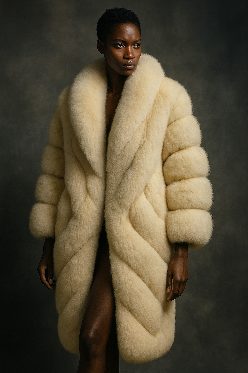 The Aurelia Coat – Ivoire Mist Edition | The Arrival Capsule